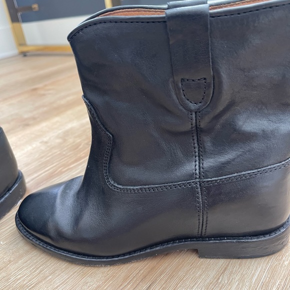 Isabel Marant Crisi Concealed-Wedge Ankle Boots EU 37 US 7 - Picture 7 of 14